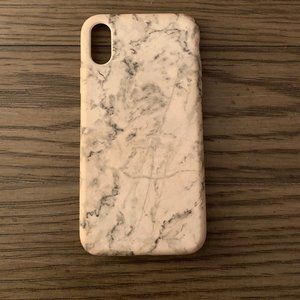 White Marble IPhone XR Case